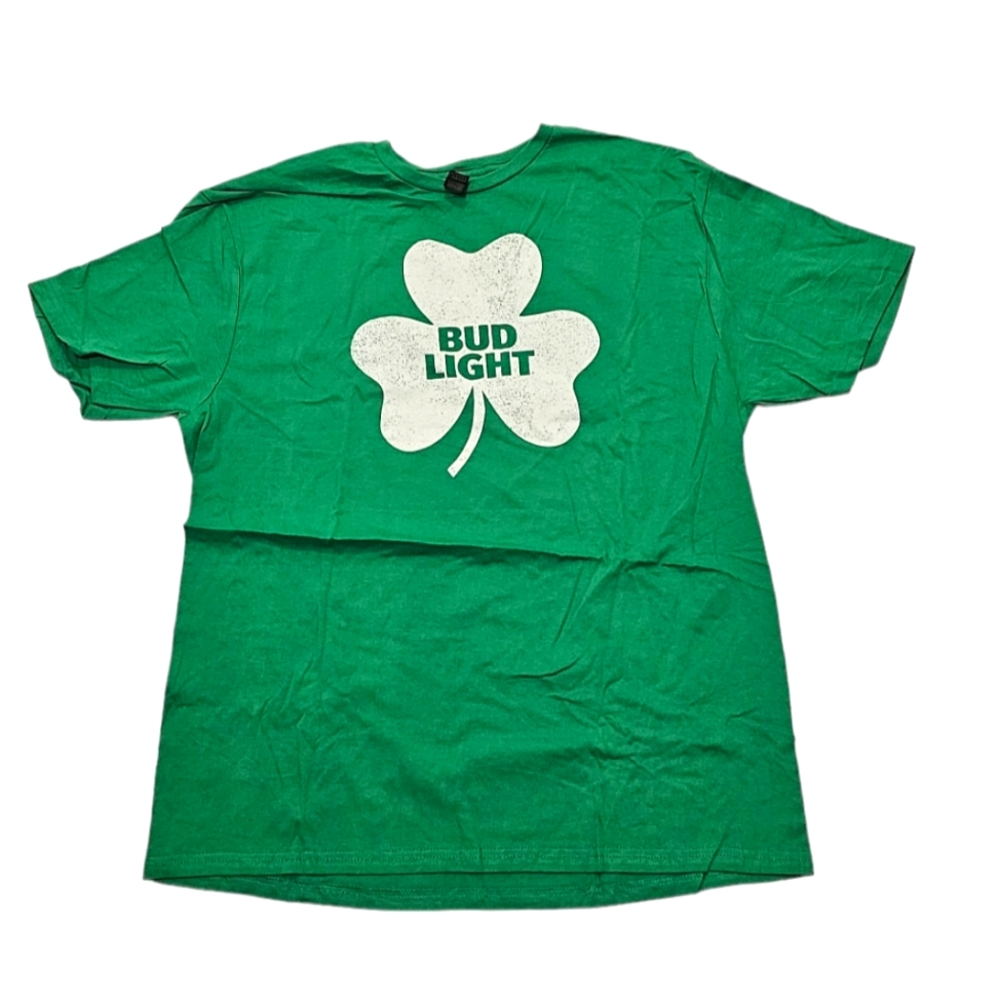 Bud Light 4 Leaf Clover Green